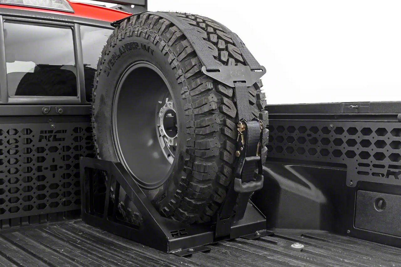 Rough Country Frontier Bed Mounted Tire Carrier 99073 (12-26