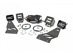 Rough Country Suspension Black Series LED Fog Light Kit (05-20 Frontier)