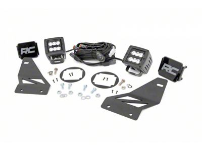 Rough Country Black Series LED Fog Light Kit (05-20 Frontier)