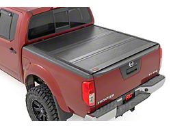 Rough Country Offroad Hard Low Profile Tri-Fold Tonneau Cover (05-21 Frontier w/ 5-Foot Bed & Utili-Track Cargo System)