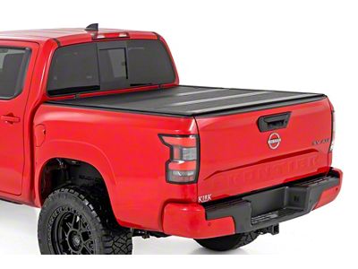 Rough Country Hard Low Profile Tri-Fold Tonneau Cover (22-25 Frontier w/ 5-Foot Bed & Cargo Management)