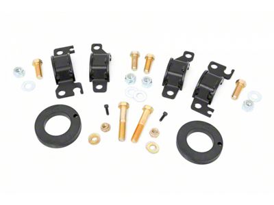 Rough Country 2-Inch Leveling Lift Kit (14-23 Jeep Cherokee KL w/o Active Drive Lock, Exlcuding Trailhawk & X)
