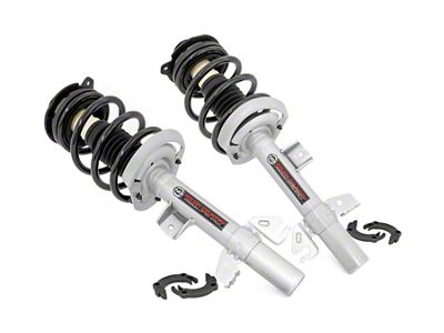 Rough Country Loaded Front Struts for 2-Inch Lift (14-23 Jeep Cherokee KL)