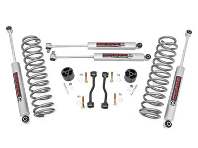 Rough Country 2.50-Inch Suspension Lift Kit with Premium N3 Shocks (24-25 Jeep Gladiator JT)
