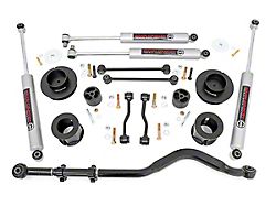 Rough Country 3.50-Inch Leveling Coil Spacers with Premium N3 Shocks (24-25 Jeep Gladiator JT)