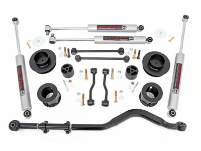 Rough Country 3.50-Inch Spacer Suspension Lift Kit with M1 Monotube Shocks (20-25 Jeep Gladiator JT)