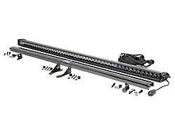 Rough Country 50-Inch Black Series LED Light Bar with Cowl Mounting Brackets (20-25 Jeep Gladiator JT, Excluding Mojave)
