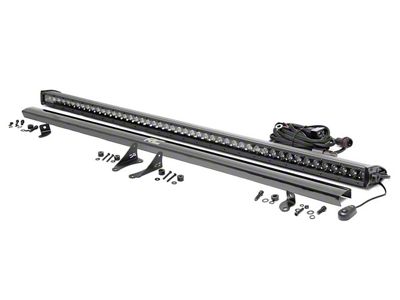 Rough Country 50-Inch Black Series LED Light Bar with Cowl Mounting Brackets (20-25 Jeep Gladiator JT, Excluding Mojave)
