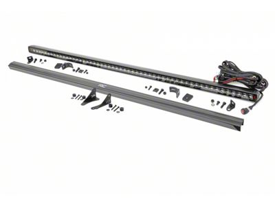 Rough Country 50-Inch Spectrum Series LED Light Bar with Cowl Mounting Brackets (20-25 Jeep Gladiator JT, Excluding Mojave)
