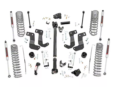 Rough Country Suspension 6-Inch Suspension Lift Kit with M1 Monotube Shocks (20-25 3.6L Jeep Gladiator JT, Excluding Mojave)