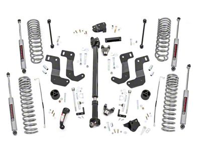 Rough Country 6-Inch Suspension Lift Kit with Premium N3 Shocks (20-25 3.6L Jeep Gladiator JT, Excluding Mojave)