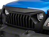 Rough Country Angry Eyes Replacement Grille; Matte Black (20-25 Jeep Gladiator JT, Excluding EcoDiesel)