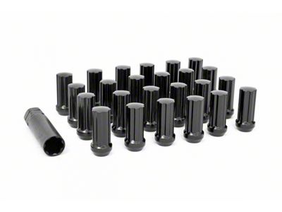 Rough Country Black Wheel Installation Kit; M14x1.5; Set of 24 (20-25 Jeep Gladiator JT)