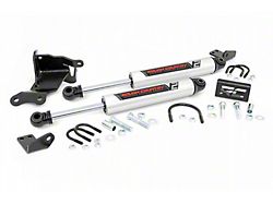 Rough Country Dual V2 Steering Stabilizer for 2.50+ Inch Lift (20-25 Jeep Gladiator JT)