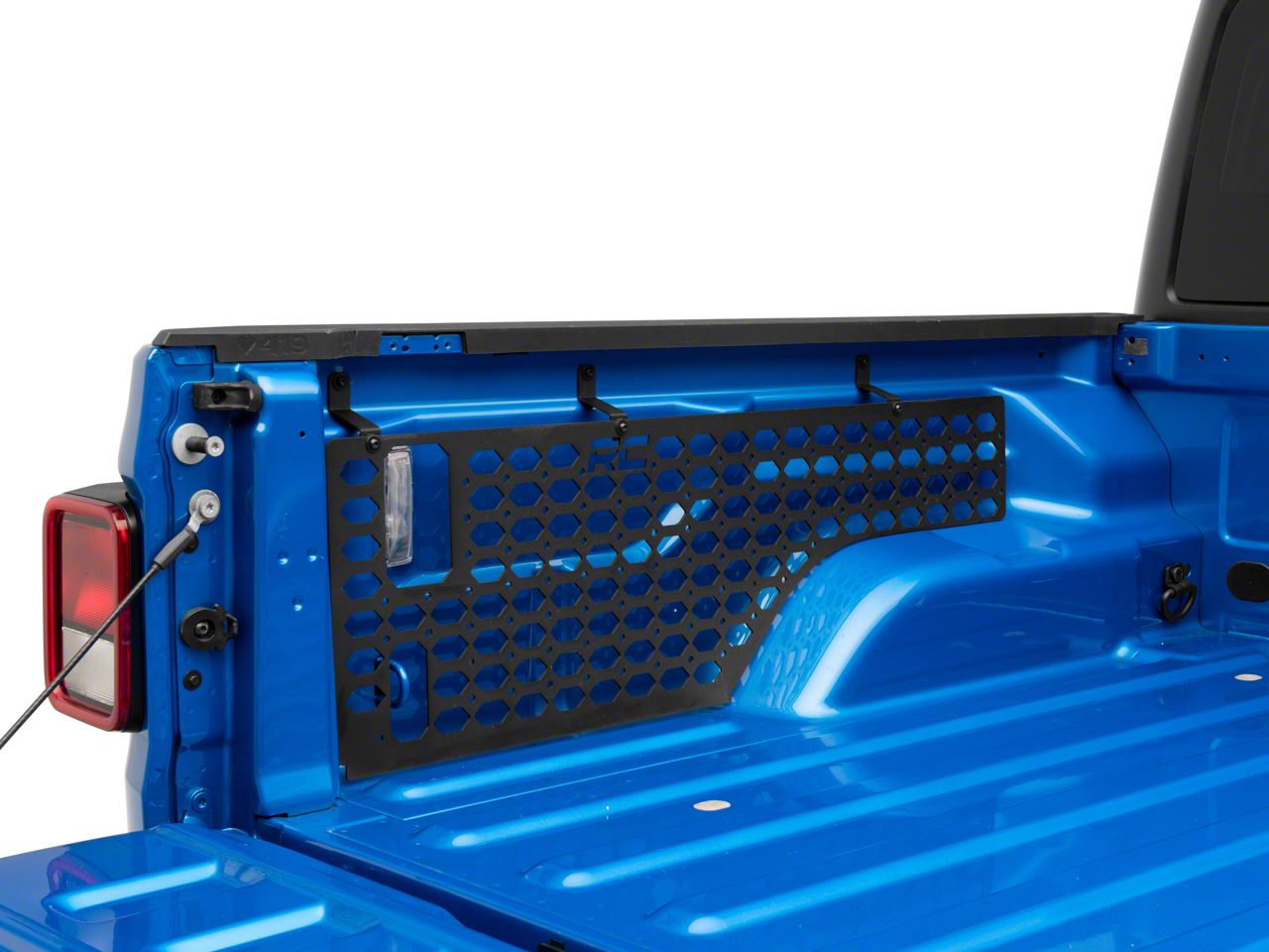Rough Country Jeep Gladiator Molle Panel Bed Mounting System; Driver