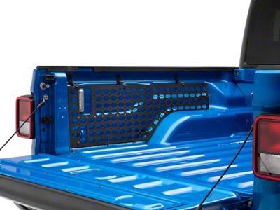 Rough Country Molle Panel Bed Mounting System; Driver Side (20-25 Jeep Gladiator JT)