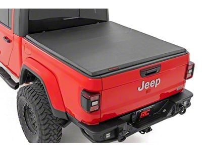 Rough Country Soft Tri-Fold Tonneau Cover (20-25 Jeep Gladiator JT)