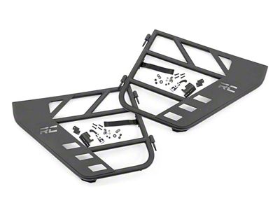 Rough Country Tubular Doors; Rear (20-25 Jeep Gladiator JT)