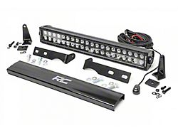 Rough Country Suspension 20-Inch Black Series LED Light Bar Hidden Bumper Kit (11-20 Jeep Grand Cherokee WK2 w/o Active Cruise Control)