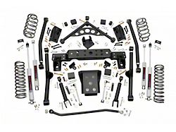 Rough Country Suspension 4-Inch Long Arm Suspension Lift Kit (99-04 4WD 4.0L Jeep Grand Cherokee WJ)