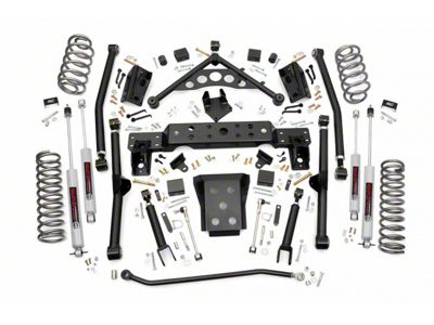 Rough Country 4-Inch Long Arm Suspension Lift Kit (99-04 4WD 4.0L Jeep Grand Cherokee WJ)
