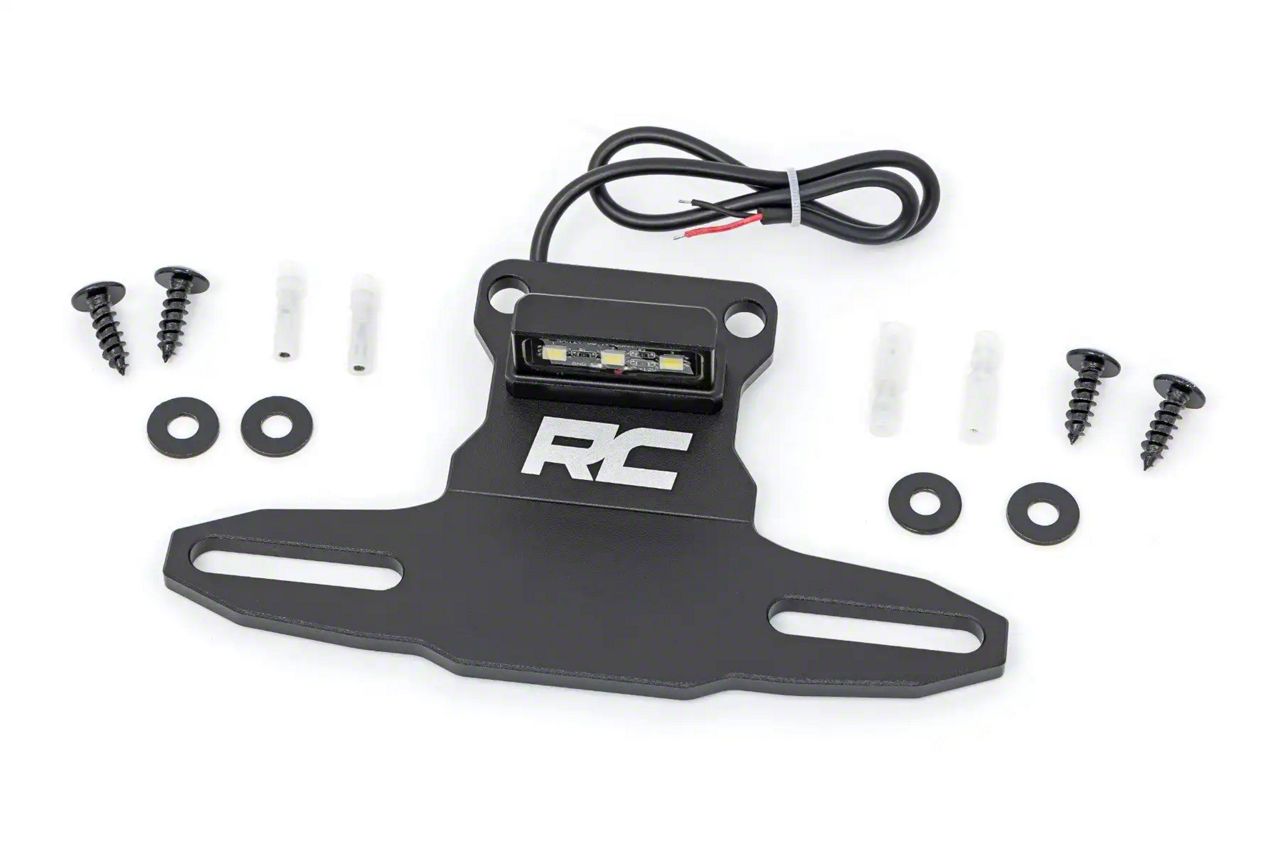 thumbnail image 2 of Black Rear License Plate Light Cover For 1997-2001 Jeep Cherokee – Replacement Lamp Housing 2 of 6
