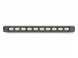 Rough Country Suspension 10-Inch Black Series Slimline LED Light Bar; Flood Beam (Universal; Some Adaptation May Be Required)