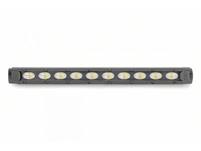 Rough Country Suspension 10-Inch Black Series Slimline LED Light Bar; Flood Beam (Universal; Some Adaptation May Be Required)