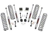 Rough Country Suspension 2.50-Inch Spring Suspension Lift Kit with Premium N3 Shocks (18-23 2.0L or 3.6L Jeep Wrangler JL 4-Door, Excluding 4xe & Rubicon)