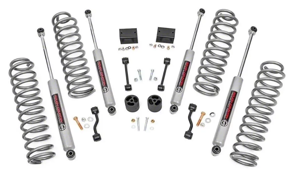 Rough Country Suspension Jeep Wrangler 2.50-Inch Suspension