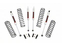 Rough Country Suspension 2.50-Inch Suspension Lift Kit with M1 Monotube Shocks (07-18 Jeep Wrangler JK 2-Door)