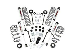 Rough Country 3.25-Inch Suspension Lift Kit with V2 Monotube Shocks (03-06 4.0L Jeep Wrangler TJ)