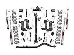 Rough Country Suspension 3.50-Inch Suspension Lift Kit with Premium N3 Shocks; Stage 2 (18-23 2.0L or 3.6L Jeep Wrangler JL 4-Door, Excluding Rubicon)