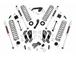 Rough Country Suspension 3.50-Inch Control Arm Drop Suspension Lift Kit with M1 Monotube Shocks (07-18 Jeep Wrangler JK 4-Door)