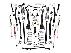 Rough Country Suspension 4-Inch Long Arm Suspension Lift Kit with M1 Monotube Shocks (97-06 Jeep Wrangler TJ, Excluding Unlimited)
