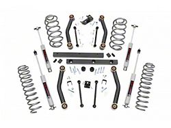 Rough Country Suspension 4-Inch Suspension Lift Kit with M1 Monotube Shocks (97-02 Jeep Wrangler TJ)