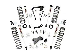 Rough Country Suspension 4-Inch Suspension Lift Kit with V2 Monotube Shocks (07-18 Jeep Wrangler JK 4-Door)