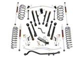 Rough Country Suspension 4-Inch X-Series Suspension Lift Kit with M1 Monotube Shocks (97-06 Jeep Wrangler TJ)