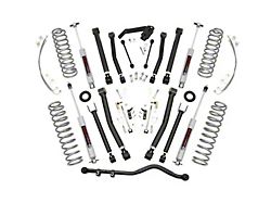 Rough Country 4-Inch X-Series Suspension Lift Kit with Premium N3 Shocks (07-18 Jeep Wrangler JK 2-Door)