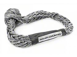 Rough Country 7/16-Inch Soft Shackle; Gray 