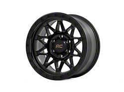 Rough Country 78 Series Black Wheel; 17x8.5; 0mm Offset (18-26 Jeep Wrangler JL)