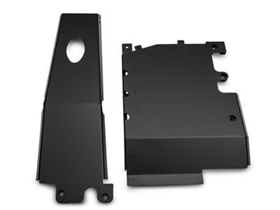Rough Country Engine and Transfer Case Skid Plate System (18-20 3.6L Jeep Wrangler JL 4-Door)