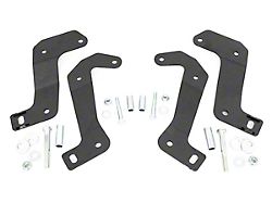 Rough Country Suspension Front Control Arm Relocation Brackets (18-26 Jeep Wrangler JL)
