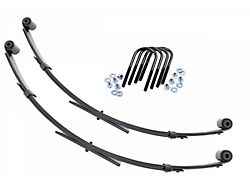 Rough Country Suspension Front Leaf Springs for 2.50-Inch Lift (87-95 Jeep Wrangler YJ)