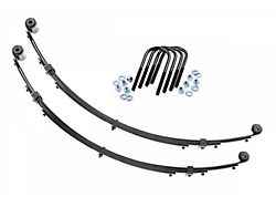 Rough Country Suspension Front Leaf Springs for 4-Inch Lift (87-95 Jeep Wrangler YJ)