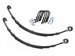 Rough Country Suspension Front Leaf Springs for 4-Inch Lift (76-86 Jeep CJ7)