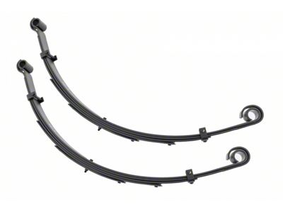 Rough Country Front Leaf Springs for 6-Inch Lift (87-95 Jeep Wrangler YJ)