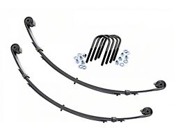 Rough Country Suspension Front Leaf Springs with Military Wrap for 4-Inch Lift (87-95 Jeep Wrangler YJ)