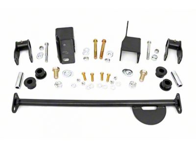 Rough Country Front Shackle Reversal Kit (76-86 Jeep CJ5 & CJ7)
