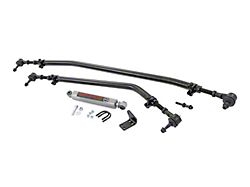 Rough Country HD High Steering Kit with Premium N3 Steering Stabilizer for 0 to 6-Inch Lift (18-25 Jeep Wrangler JL)